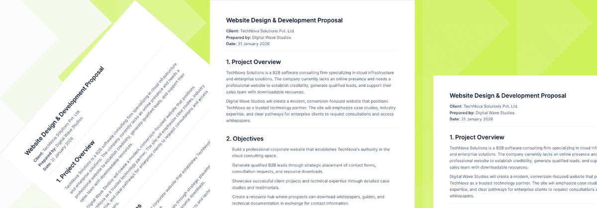 Propogen proposal preview